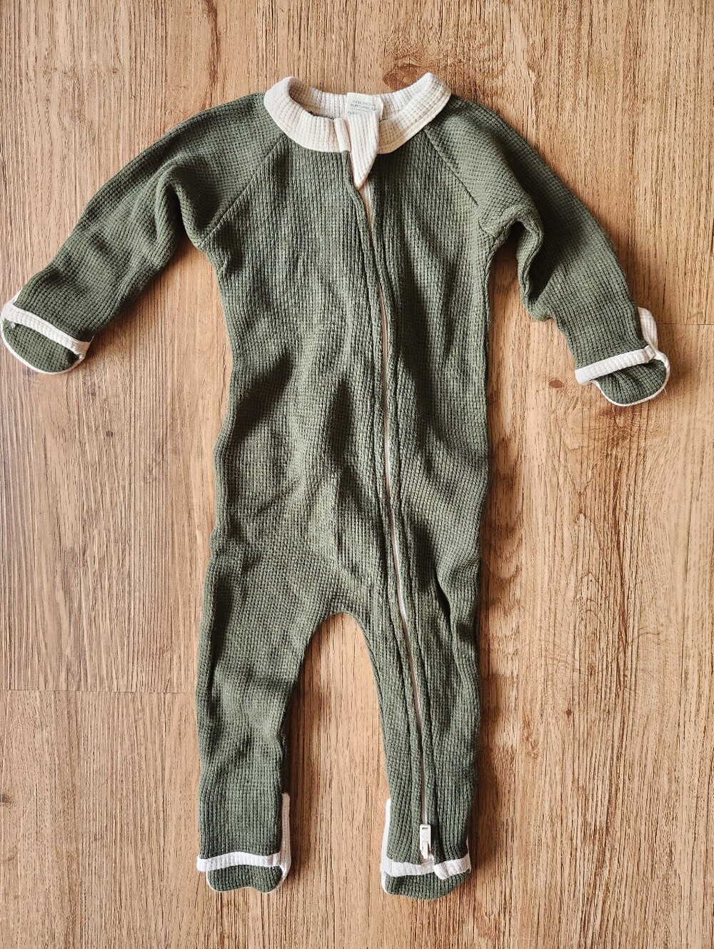 Goumi Thermal Grow With You Footie - Pine